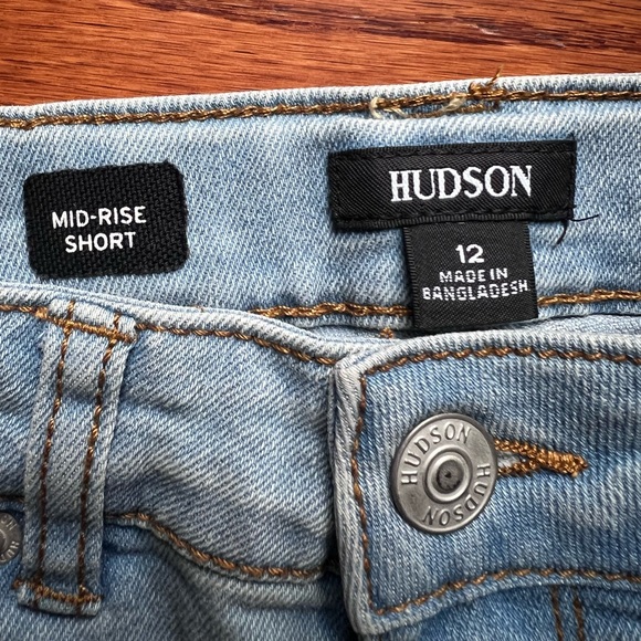 Hudson Jeans Light Blue Denim Shorts - Picture 3 of 3